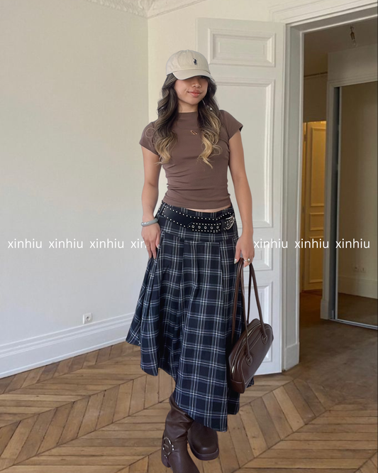 Plaid Skirt