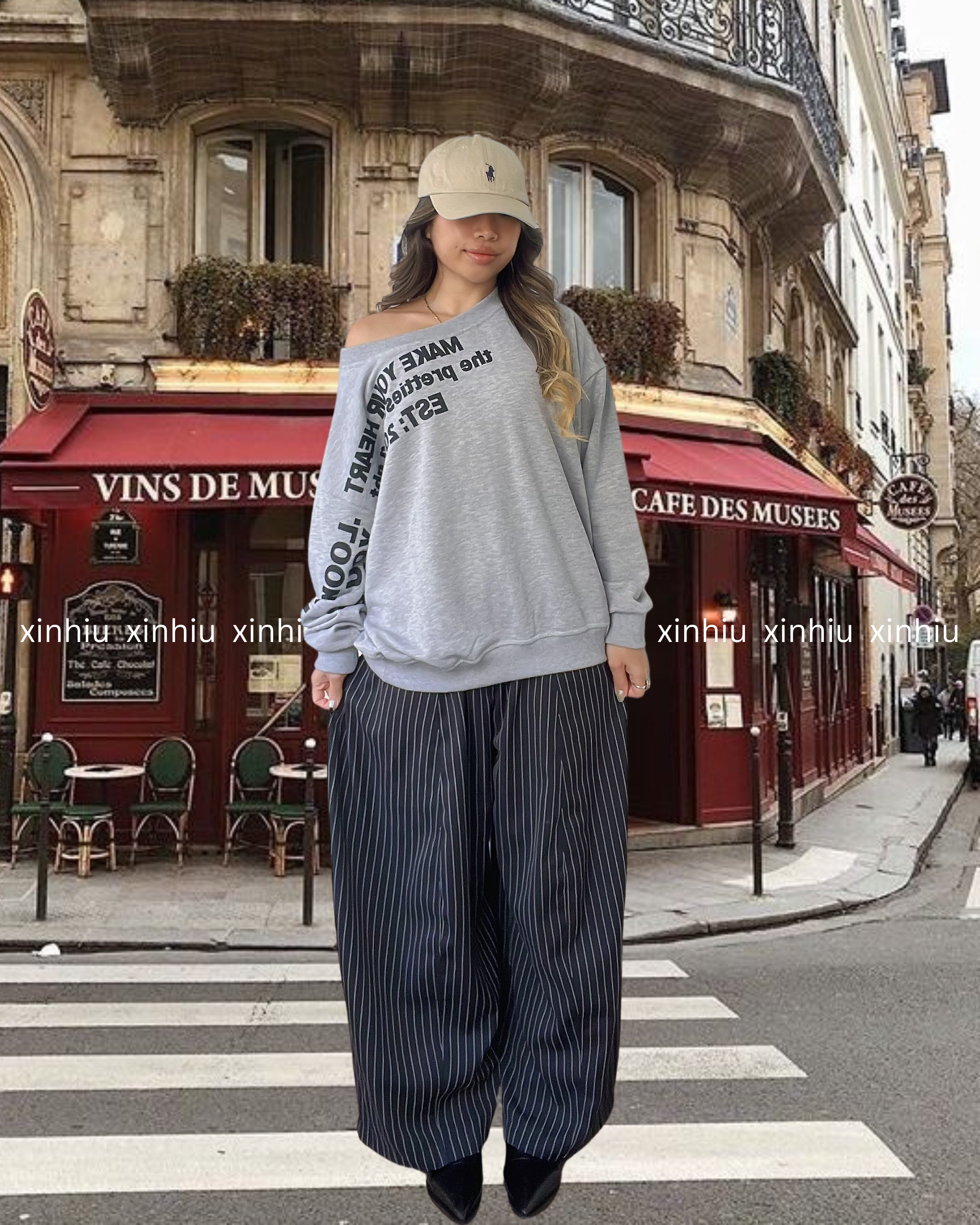 Off-shoulder Sweater
